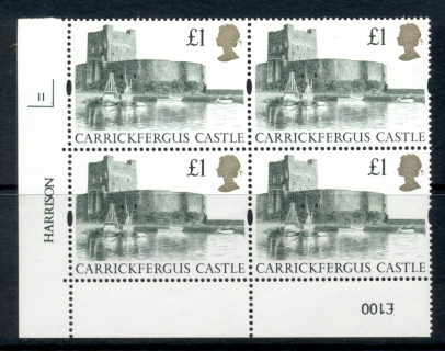 GB-1992-94-Carrickfergus-Castle-1-pound-Harrison-imprint-1I-blk-MUH