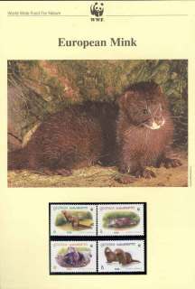 Georgia-1999 WWF European Mink