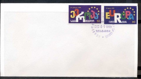 Georgia-1999-Council-of-Europe-FDC