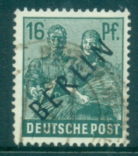 Germany-Berlin-1948-Black-BERLIN-Opts-16pf-FU-lot70337