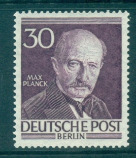 Germany-Berlin-1952-53-Portraits-30pf-Max-Planck-MUH-lot70463