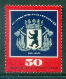 Germany-Berlin-1976-Fire-Brigade-125th-Anniversary-MUH