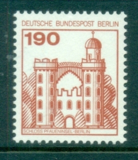 Germany-Berlin-1977-79-Castles-190pf-Pfaneninsel-MUH