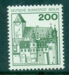 Germany-Berlin-1977-79-Castles-200pf-Burresheim-MUH