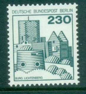 Germany-Berlin-1977-79-Castles-230pf-Lichtenburg-MUH