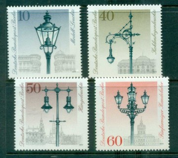 Germany-Berlin-1979-Historic-Street-Lanterns-MUH