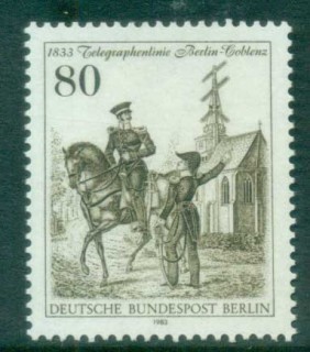 Germany-Berlin-1983-Telegraph-Service-MUH