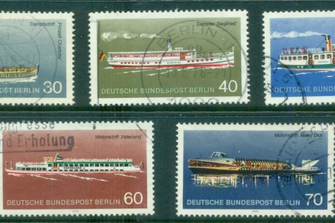 Germany-Berlin-1975-Ships-FU-CTO