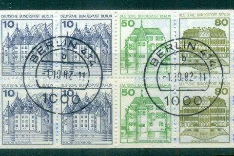 Germany-Berlin-1977-82-Castles-booklet