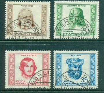 Germany-DDR-1952-Portraits-FU-lot83098