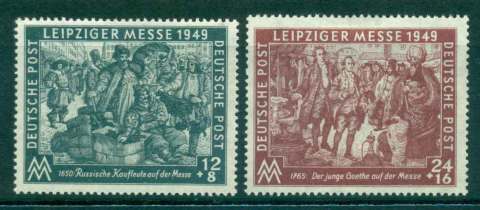 Germany-DDR-1941-Leipzig-fair-MLH-lot44641