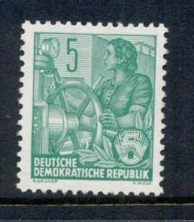 Germany-DDR-1953-54-Agricultural-Workers-5pf-MLH