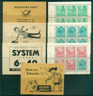 Germany-DDR-1953-54-Booklet