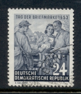 Germany-DDR-1953-Stamp-Day-CTO