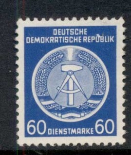 Germany-DDR-1954-56-Official-60pf-MUH