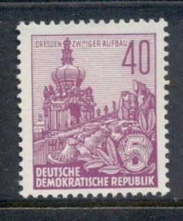 Germany-DDR-1954-Agricultural-Workers-40pf-MUH