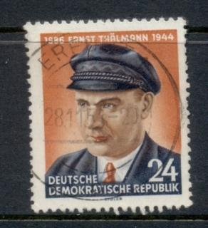 Germany-DDR-1954-Ernst-Thalnamm-FU