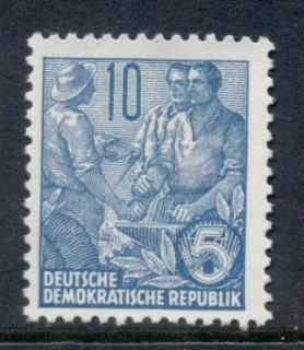 Germany-DDR-1955-Agricultural-Workers-10pf-MUH