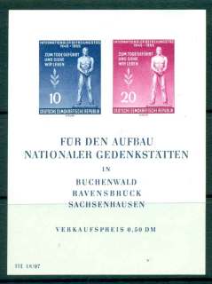 Germany-DDR-1955-Victims-of-Faschism-MS-MLH-lot44730