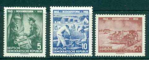 Germany-DDR-1955-land-Reform-Program-MLH-lot44727