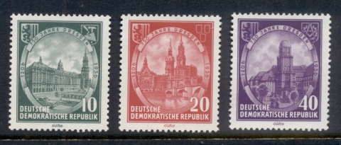 Germany-DDR-1956-Dresden-Anniversary-MUH