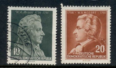 Germany-DDR-1956-Mozart-FU-MNG