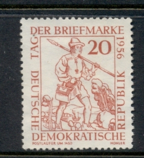 Germany-DDR-1956-Stamp-day-MNG