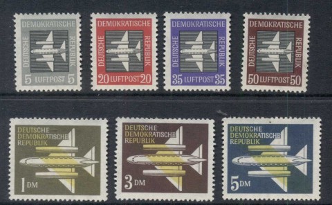 Germany-DDR-1957-Airmail-MUH