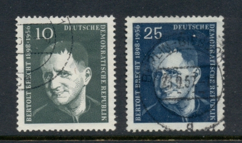 Germany-DDR-1957-Bertolt-Brecht-FU