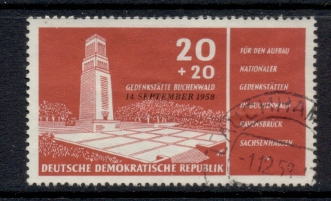 Germany-DDR-1958-Buchenwald-memorial-FU