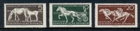 Germany-DDR-1958-Grand-Prize-Horse-Race-MNG