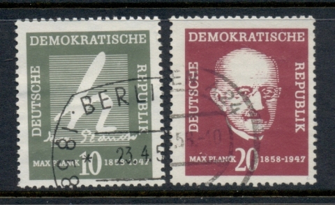 Germany-DDR-1958-Max-Planck-FU