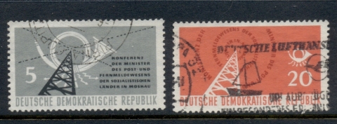 Germany-DDR-1958-Postal-Ministers-Conference-FU