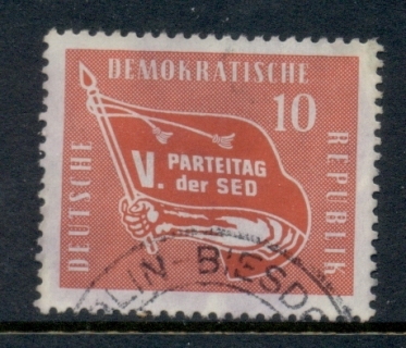 Germany-DDR-1958-Socialist-Party-FU