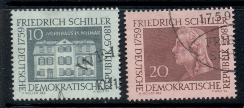 Germany-DDR-1959-Friedrich-von-Schiller-FU