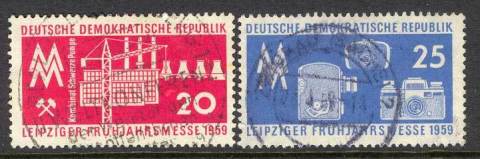 Germany-DDR-1959-Leipzig-Fair-FU-Lot13165