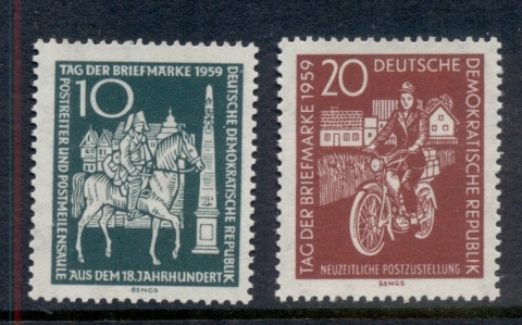 Germany-DDR-1959-Stamp-day-MUH