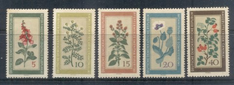 Germany-DDR-1960-Medicinal-Plants-MLH