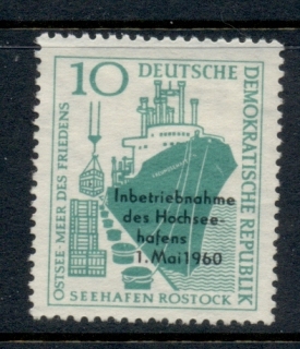 Germany-DDR-1960-Rostock-Seaport-Opt-MNG