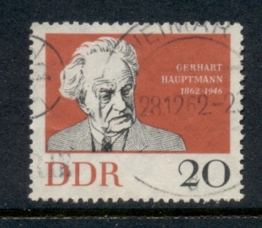 Germany-DDR-1962-gerhard-Hauptmann-FU