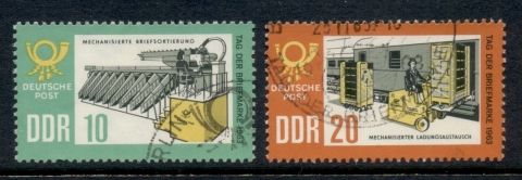 Germany-DDR-1963-Stamp-day-FU