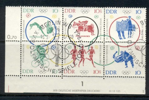 Germany-DDR-1964-Summer-Olympics-Tokyo-blk-FU