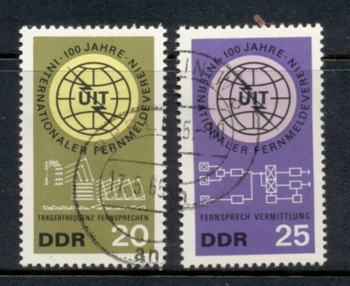 Germany-DDR-1965-ITU-Centenary-CTO