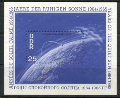 Germany-DDR-1965-Quiet-Sun-year-25pf-MS-MLH