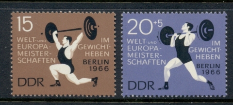 Germany-DDR-1966-Weightlifting-MLH