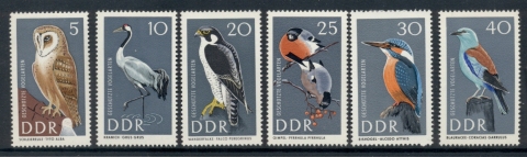 Germany-DDR-1967-Protected-Birds-MLH