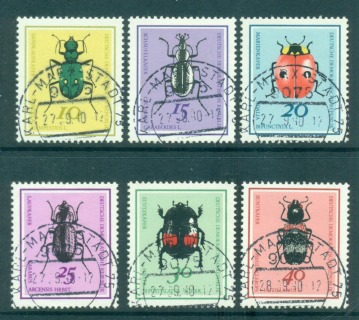 Germany-DDR-1968-Insects-CTO-lot57580