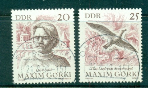 Germany-DDR-1968-Maxim-Gorky-CTO-lot57562