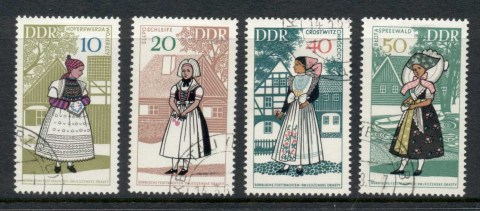 Germany-DDR-1968-Sorbian-Regional-Costumes-CTO