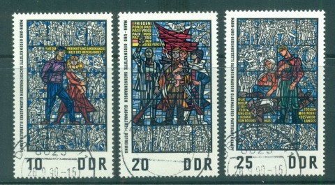 Germany-DDR-1968-Stained-Glass-Windows-CTO-lot57559